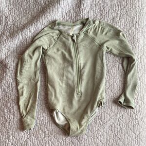 Rylee & Cru rashguard girls swimsuit sz 4-5